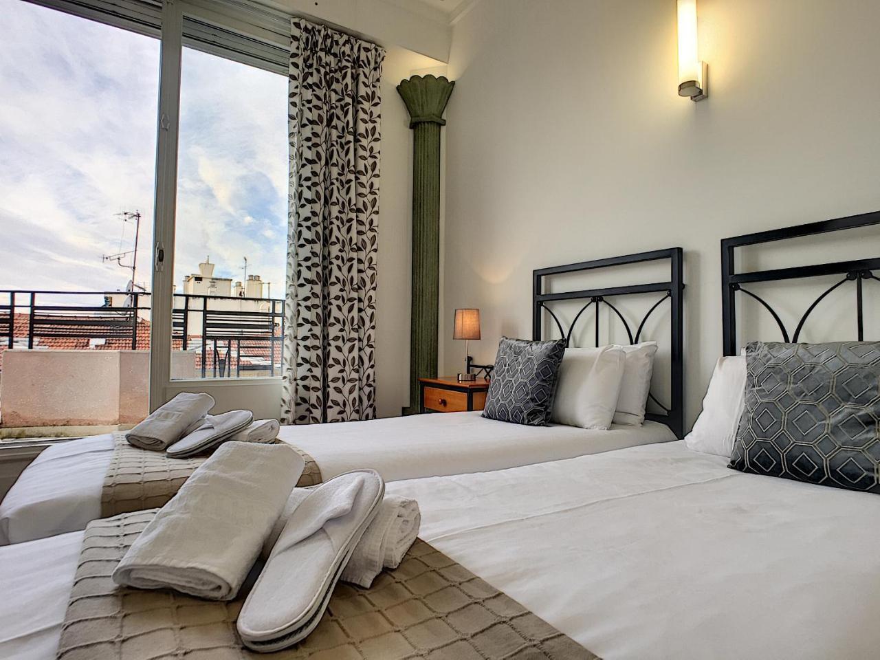 Ferienwohnung Nestor&Jeeves - "Sea View Terrace Penthouse Prestige" - Luxe Nizza Exterior foto