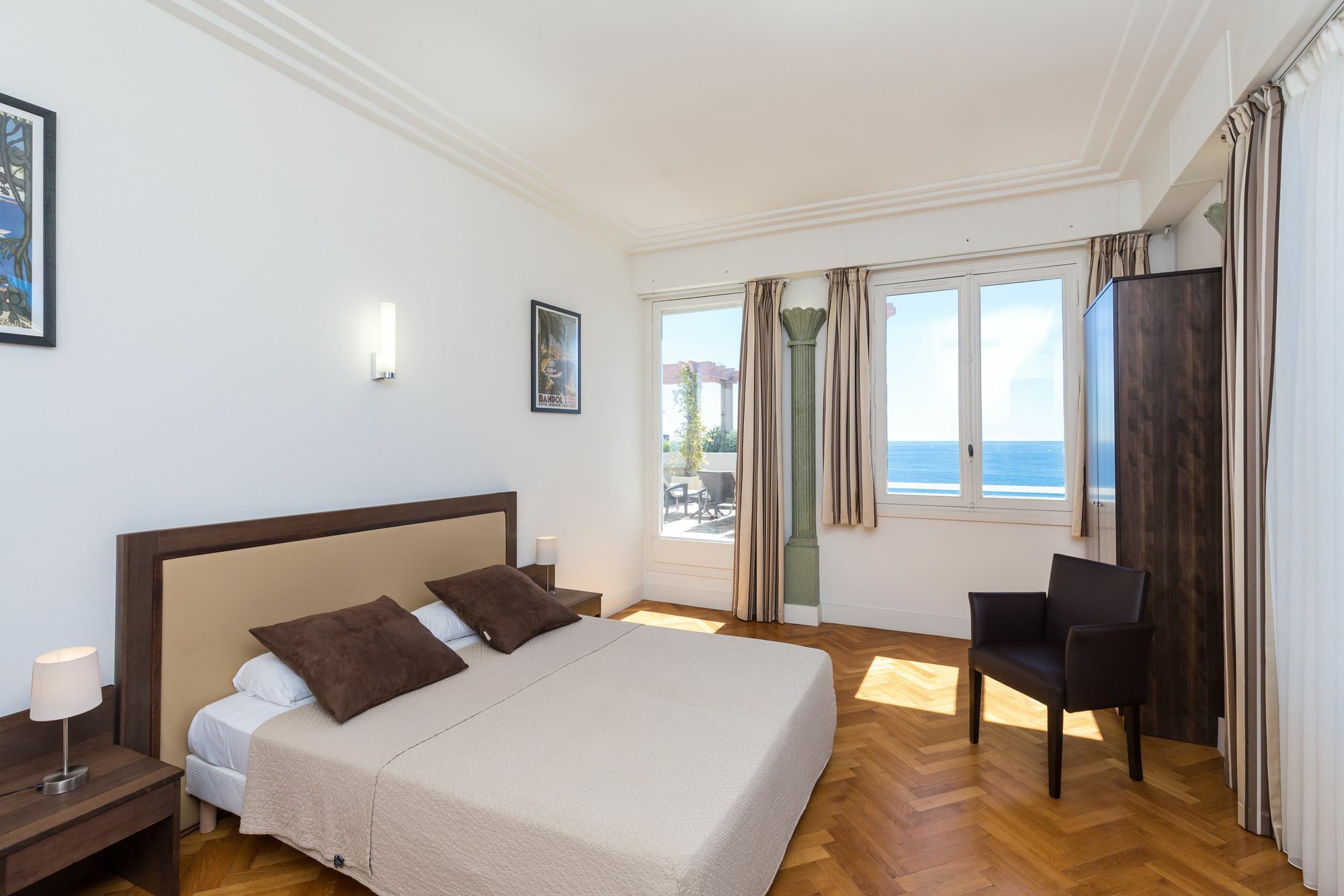 Ferienwohnung Nestor&Jeeves - "Sea View Terrace Penthouse Prestige" - Luxe Nizza Exterior foto